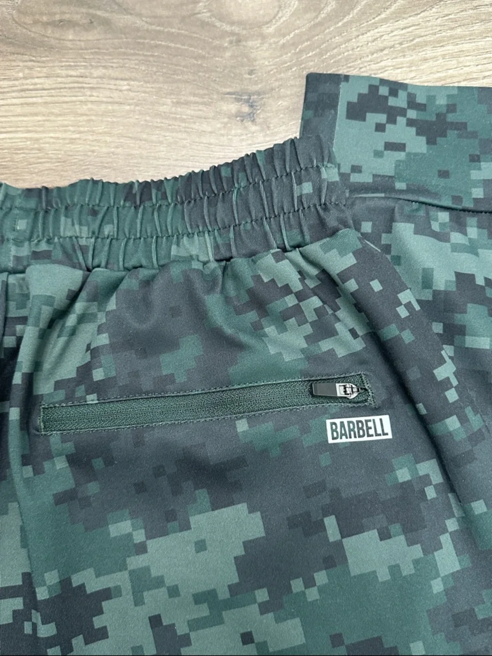 Barbell Apparel Ultralight Jogger Pants Green Digital‎ Camo Size Small